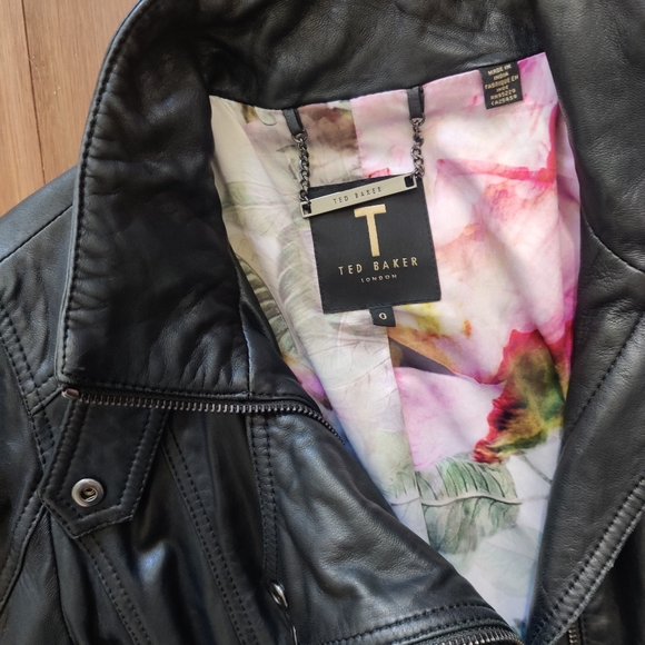 Ted Baker Roark Leather Jacket - Picture 5 of 11